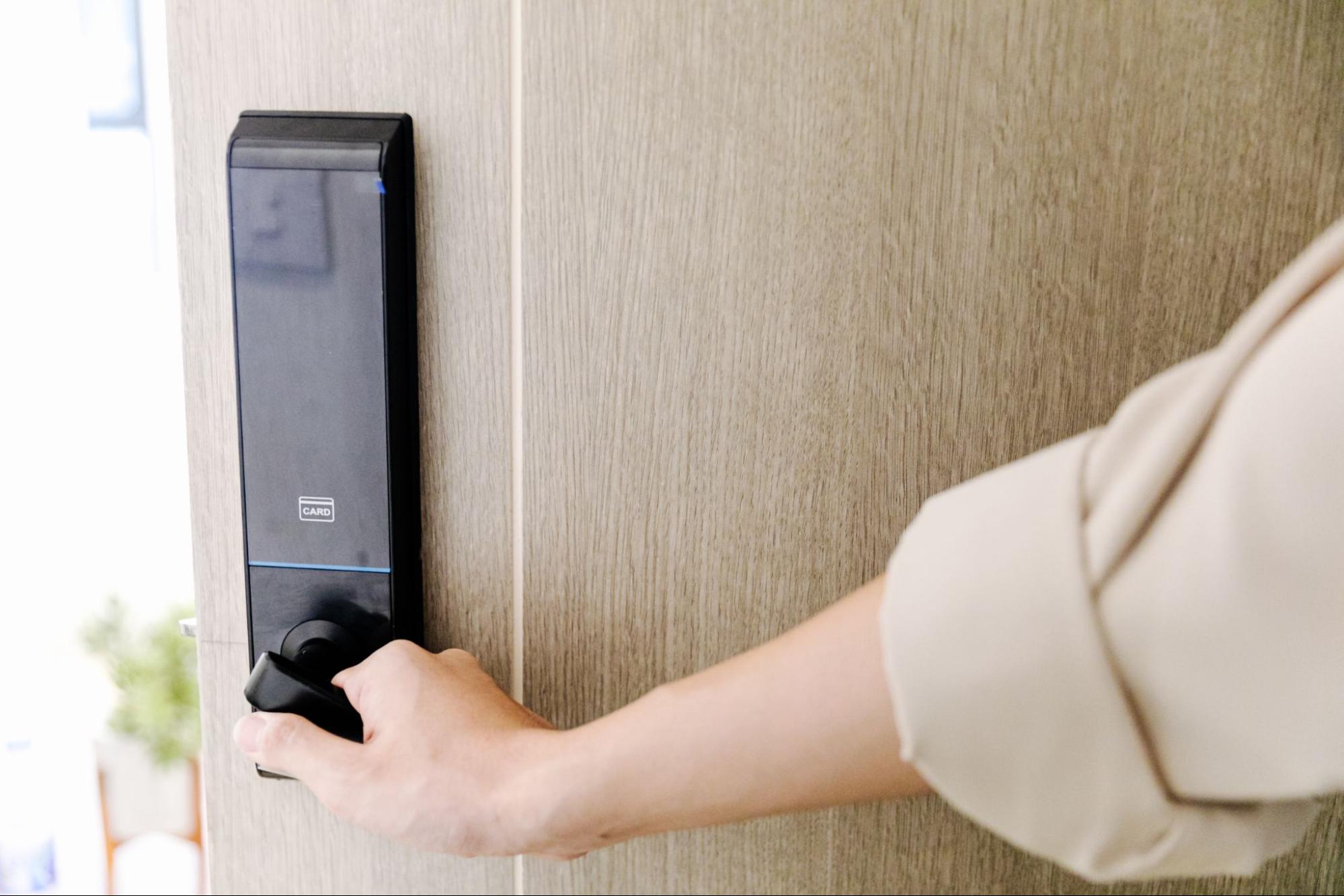 電子鎖推薦示意圖